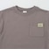 【防汚加工】裾レイヤード長袖Tシャツ