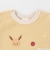 【モンポケ】アップリケ2WAYオール