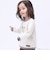【モンポケ】接結アップリケ長袖Tシャツ