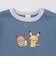 【モンポケ】接結アップリケ長袖Tシャツ