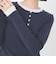 【親子リンク】ヘンリーネックレイヤード長袖Tシャツ