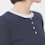 【親子リンク】ヘンリーネックレイヤード長袖Tシャツ