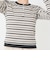 【親子リンク】ヘンリーネックレイヤード長袖Tシャツ
