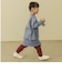 【防汚】カットティアード長袖チュニック