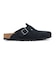 BIRKENSTOCK/メンズ 1027142 Boston LEVE BLACK ボストン レギュラー幅 スエードレザー サンダル シューズ ビルケンシュトック ムラサキスポーツ