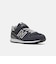 newbalance/17.0～22.0cm YV996 996 v3 Bungee with Top Strap ニューバランス キッズ シューズ スニーカー ムラサキスポーツ