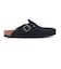 BIRKENSTOCK/レディース 1027067 Boston LEVE BLACK ボストン 細身シルエット幅 スエード レザー サンダル シューズ ビルケンシュトック ムラサキスポーツ