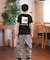 THE NORTH FACE/キッズ NTJ32538 ショートスリーブバックスクエアロゴティー 半袖Tシャツ ザ・ノースフェイス 男の子 女の子 ムラサキスポーツ