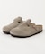 BIRKENSTOCK/メンズ 60461 Boston LEVE TAUPE  ボストン レギュラー幅 スエード サンダル シューズ ビルケンシュトック ムラサキスポーツ