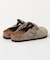 BIRKENSTOCK/メンズ 60461 Boston LEVE TAUPE  ボストン レギュラー幅 スエード サンダル シューズ ビルケンシュトック ムラサキスポーツ
