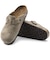 BIRKENSTOCK/レディース 60463 Boston LEVE TAUPE ボストン 細身シルエット幅 スエード サンダル シューズ ビルケンシュトック ムラサキスポーツ