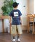 THE NORTH FACE/キッズ NTJ32546 ショートスリーブバンダナスクェアロゴティー 半袖Tシャツ ザ・ノースフェイス 男の子 女の子 ムラサキスポーツ