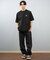 【限定】lost/水着 L25S-4309 水陸両用 ラッシュガード 半袖Tシャツ UVケア ロスト メンズ ムラサキスポーツ限定