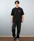 【限定】lost/水着 L25S-4309 水陸両用 ラッシュガード 半袖Tシャツ UVケア ロスト メンズ ムラサキスポーツ限定