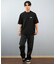 【限定】lost/水着 L25S-4309 水陸両用 ラッシュガード 半袖Tシャツ UVケア ロスト メンズ ムラサキスポーツ限定