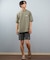 【限定】lost/水着 L25S-4309 水陸両用 ラッシュガード 半袖Tシャツ UVケア ロスト メンズ ムラサキスポーツ限定