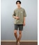 【限定】lost/水着 L25S-4309 水陸両用 ラッシュガード 半袖Tシャツ UVケア ロスト メンズ ムラサキスポーツ限定