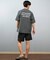 【限定】lost/水着 L25S-4309 水陸両用 ラッシュガード 半袖Tシャツ UVケア ロスト メンズ ムラサキスポーツ限定