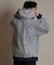 【限定】DEARLAURE/DENIM PARKA JK D25F-0105 デニム パーカー ジャケット ジップアップ フーディー ウォッシュ加工 ヴィンテージ風 ディアローレル メンズ ムラサキスポーツ限定