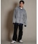 【限定】DEARLAURE/DENIM PARKA JK D25F-0105 デニム パーカー ジャケット ジップアップ フーディー ウォッシュ加工 ヴィンテージ風 ディアローレル メンズ ムラサキスポーツ限定