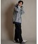 【限定】DEARLAURE/DENIM PARKA JK D25F-0105 デニム パーカー ジャケット ジップアップ フーディー ウォッシュ加工 ヴィンテージ風 ディアローレル メンズ ムラサキスポーツ限定