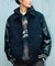【限定】DEARLAUREL× Pla-Jac/VARSITY JACKET D25F-0102 スタジアム ジャケット 防風 スタジャン アウター ディアローレル×プラジャック メンズ ムラサキスポーツ限定