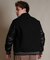【限定】DEARLAUREL× Pla-Jac/VARSITY JACKET D25F-0102 スタジアム ジャケット 防風 スタジャン アウター ディアローレル×プラジャック メンズ ムラサキスポーツ限定