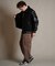 【限定】DEARLAUREL× Pla-Jac/VARSITY JACKET D25F-0102 スタジアム ジャケット 防風 スタジャン アウター ディアローレル×プラジャック メンズ ムラサキスポーツ限定