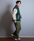 【限定】DEARLAUREL× Pla-Jac/VARSITY JACKET D25F-0102 スタジアム ジャケット 防風 スタジャン アウター ディアローレル×プラジャック メンズ ムラサキスポーツ限定