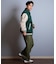 【限定】DEARLAUREL× Pla-Jac/VARSITY JACKET D25F-0102 スタジアム ジャケット 防風 スタジャン アウター ディアローレル×プラジャック メンズ ムラサキスポーツ限定
