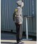 【限定】DEARLAUREL/DL25F-JM1201 ジップアップ パーカー バックプリント 古着風 ヴィンテージ加工 ディアローレル メンズ ムラサキスポーツ限定