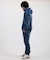 【限定】DEARLAUREL/CUT DNM PARKA DL26S-1201 カットデニムパーカー デニムジャケット ディアローレル メンズ ムラサキスポーツ限定