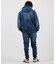 【限定】DEARLAUREL/CUT DNM PARKA DL26S-1201 カットデニムパーカー デニムジャケット ディアローレル メンズ ムラサキスポーツ限定