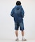 【限定】DEARLAUREL/CUT DNM PARKA DL26S-1201 カットデニムパーカー デニムジャケット ディアローレル メンズ ムラサキスポーツ限定