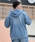【限定】DEARLAUREL/CUT DNM PARKA DL26S-1201 カットデニムパーカー デニムジャケット ディアローレル メンズ ムラサキスポーツ限定