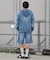 【限定】DEARLAUREL/CUT DNM PARKA DL26S-1201 カットデニムパーカー デニムジャケット ディアローレル メンズ ムラサキスポーツ限定