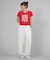 ROXY/WITH HEART TINY RST261086 半袖 Tシャツ チビT 丈短め ロキシー レディース ムラサキスポーツ