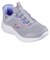 SKECHERS/17.0～23.0cm BOUNDER-SIMPLE CUTE 303585L-GRY 「スリップイン」仕様 子供 靴 スケッチャーズ キッズ シューズ スニーカー ムラサキスポーツ