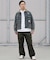 【限定】SANTACRUZ/502261101 SC PATCHES DENIM JACKET デニムジャケット サンタクルーズ メンズ ムラサキスポーツ限定
