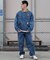 【限定】SANTACRUZ/502261101 SC PATCHES DENIM JACKET デニムジャケット サンタクルーズ メンズ ムラサキスポーツ限定