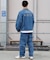 【限定】SANTACRUZ/502261101 SC PATCHES DENIM JACKET デニムジャケット サンタクルーズ メンズ ムラサキスポーツ限定