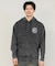 SALTYCREW/75-271 LEGENDS　PARKA ピグメント加工 ジップアップパーカー 長袖 ソルティクルー メンズ ムラサキスポーツ