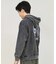SALTYCREW/75-271 LEGENDS　PARKA ピグメント加工 ジップアップパーカー 長袖 ソルティクルー メンズ ムラサキスポーツ