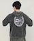 SALTYCREW/75-271 LEGENDS　PARKA ピグメント加工 ジップアップパーカー 長袖 ソルティクルー メンズ ムラサキスポーツ