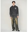 SALTYCREW/75-271 LEGENDS　PARKA ピグメント加工 ジップアップパーカー 長袖 ソルティクルー メンズ ムラサキスポーツ