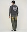 SALTYCREW/75-271 LEGENDS　PARKA ピグメント加工 ジップアップパーカー 長袖 ソルティクルー メンズ ムラサキスポーツ