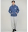 SALTYCREW/75-271 LEGENDS　PARKA ピグメント加工 ジップアップパーカー 長袖 ソルティクルー メンズ ムラサキスポーツ