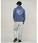SALTYCREW/75-271 LEGENDS　PARKA ピグメント加工 ジップアップパーカー 長袖 ソルティクルー メンズ ムラサキスポーツ