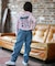 ELEMENT/キッズ GIRL BG025062 ACOMPANY LS 親子でお揃い ショート丈 短丈 半袖Tシャツ エレメント 女の子 ムラサキスポーツ