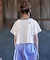 THE NORTH FACE/キッズ NTJ32603 UPF15-30 ショートスリーブワイドショートティー ショート丈  半袖Tシャツ ザ・ノースフェイス 女の子 ムラサキスポーツ